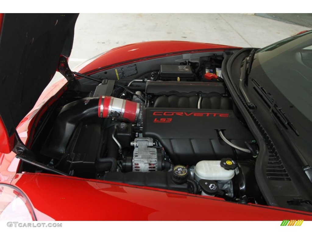 2008 Chevrolet Corvette Coupe 6.2 Liter OHV 16-Valve LS3 V8 Engine Photo #58207566