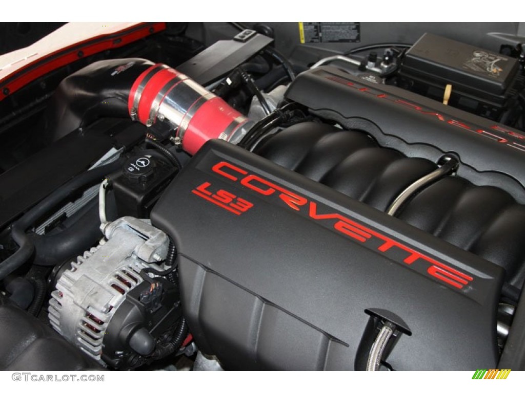 2008 Chevrolet Corvette Coupe 6.2 Liter OHV 16-Valve LS3 V8 Engine Photo #58207576