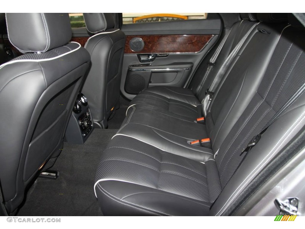 Jet/Ivory Interior 2012 Jaguar XJ XJ Photo #58208069
