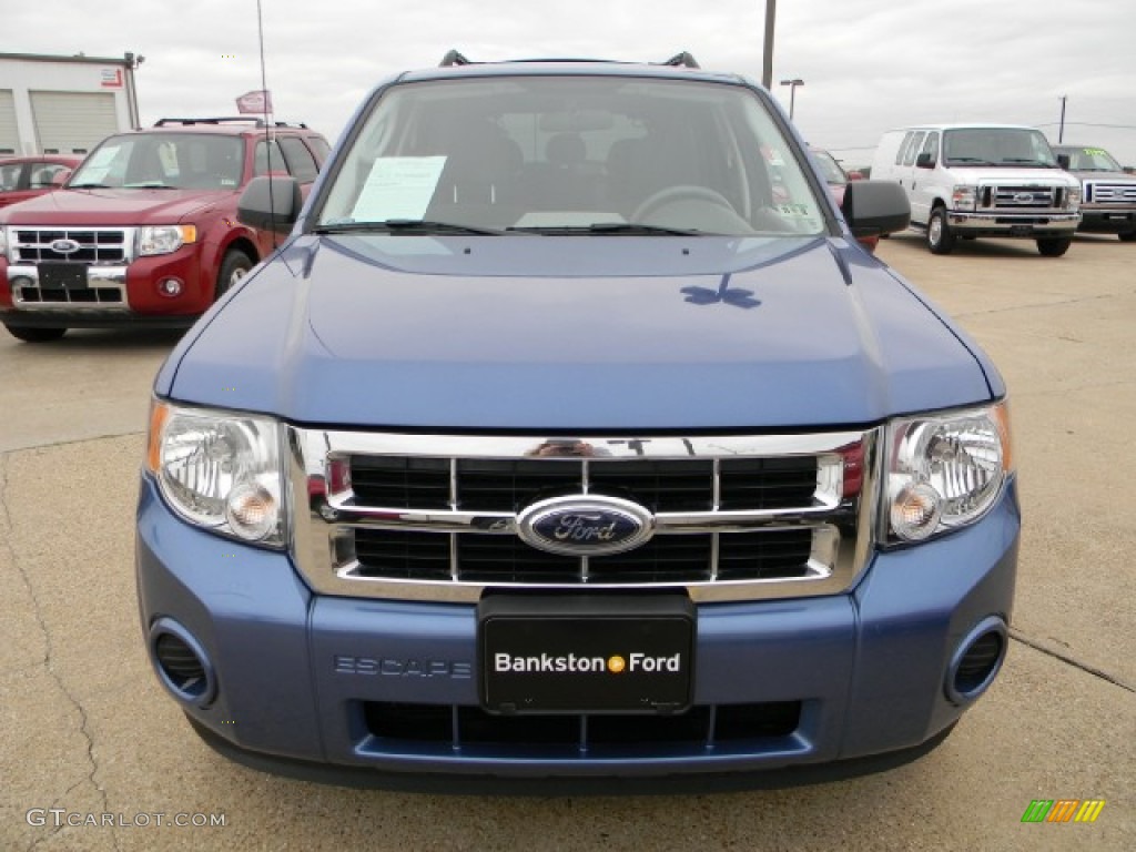 2009 Escape XLS - Sport Blue Metallic / Stone photo #2