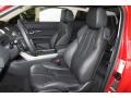 Ebony 2012 Land Rover Range Rover Evoque Coupe Pure Interior Color