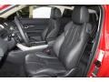 Ebony 2012 Land Rover Range Rover Evoque Coupe Pure Interior Color