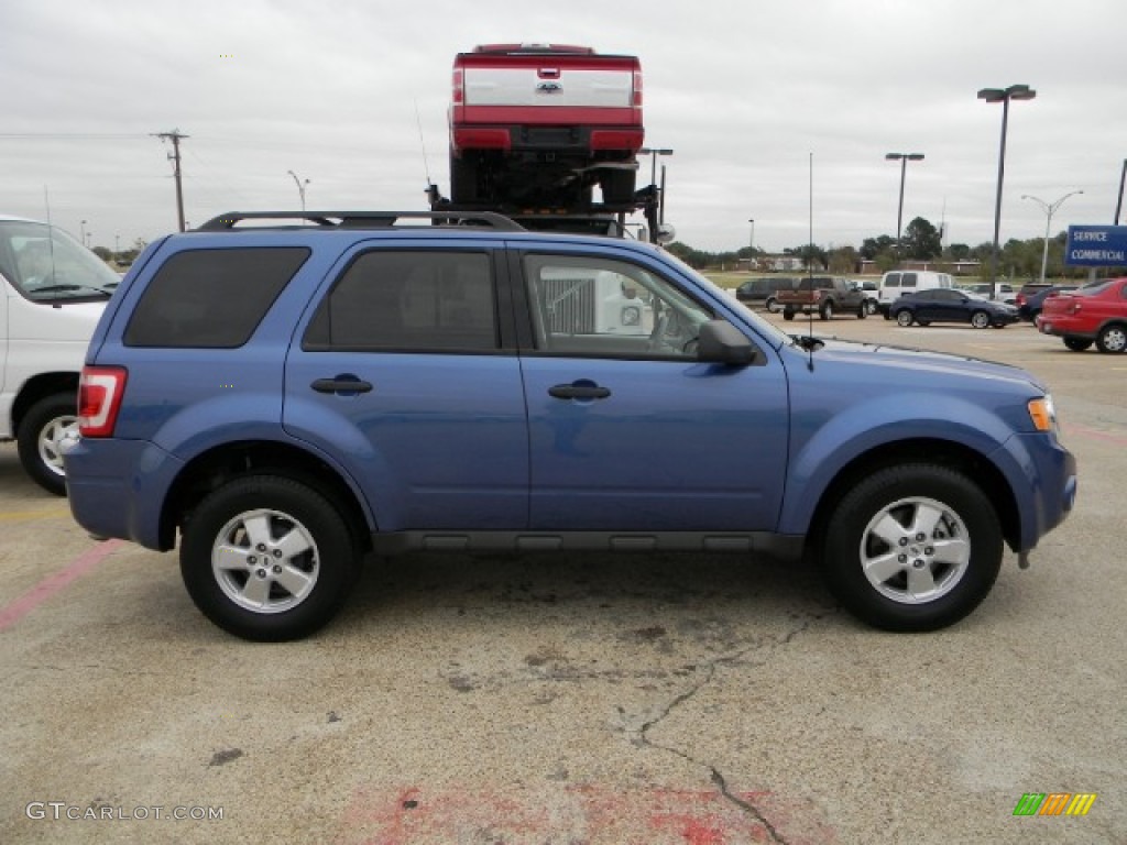 2009 Escape XLS - Sport Blue Metallic / Stone photo #3