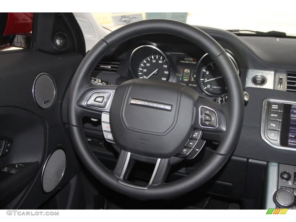 2012 Range Rover Evoque Coupe Pure - Firenze Red Metallic / Ebony photo #16