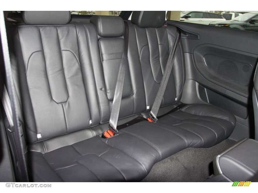 Ebony Interior 2012 Land Rover Range Rover Evoque Coupe Pure Photo #58208481