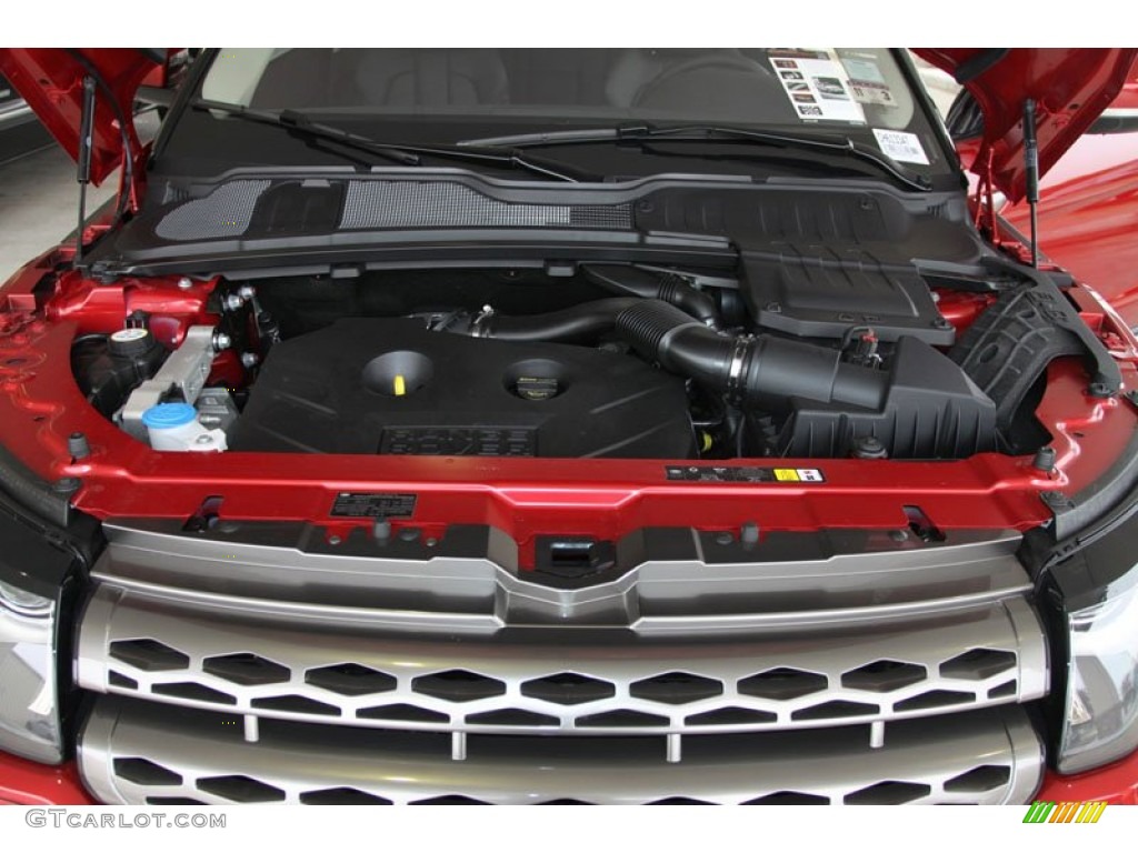 2012 Land Rover Range Rover Evoque Coupe Pure 2.0 Liter Turbocharged DOHC 16-Valve VVT Si4 4 Cylinder Engine Photo #58208484