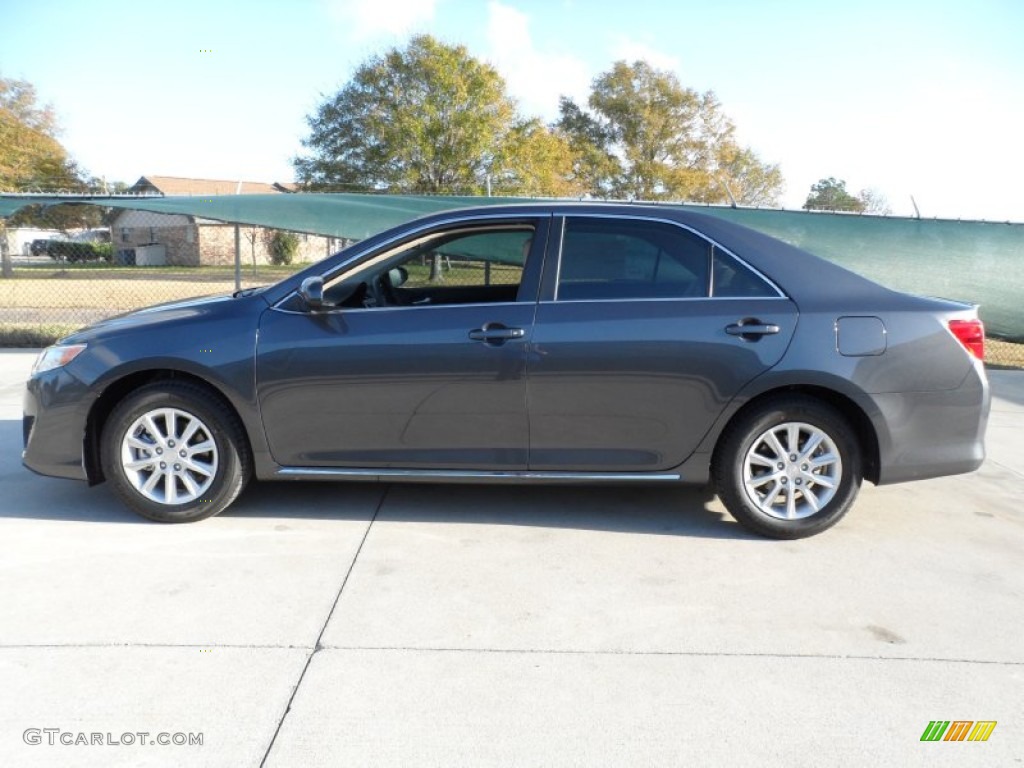 2012 Camry LE - Magnetic Gray Metallic / Ivory photo #6