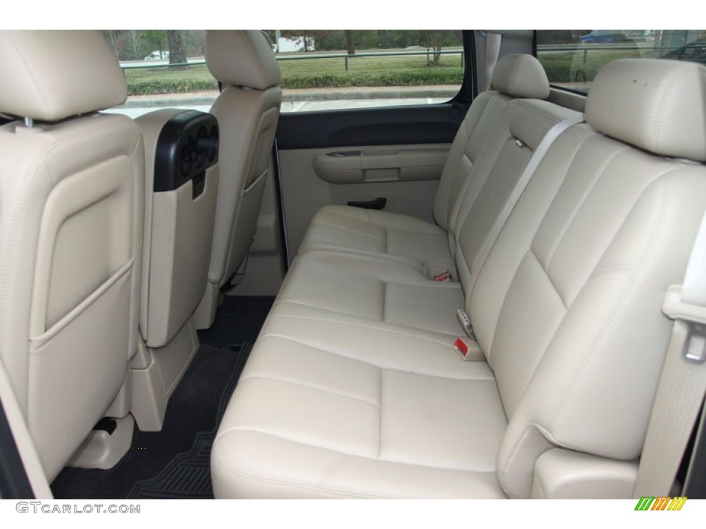 2011 Silverado 1500 LT Crew Cab - White Diamond Tricoat / Light Cashmere/Ebony photo #6