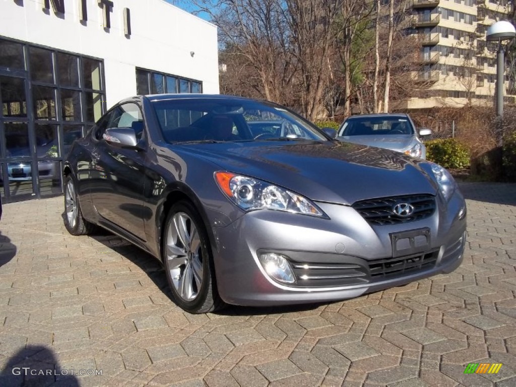 Nordschleife Gray 2010 Hyundai Genesis Coupe 3.8 Grand Touring Exterior Photo #58208643