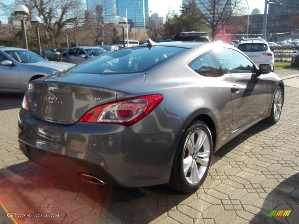 2010 Genesis Coupe 3.8 Grand Touring - Nordschleife Gray / Brown photo #10