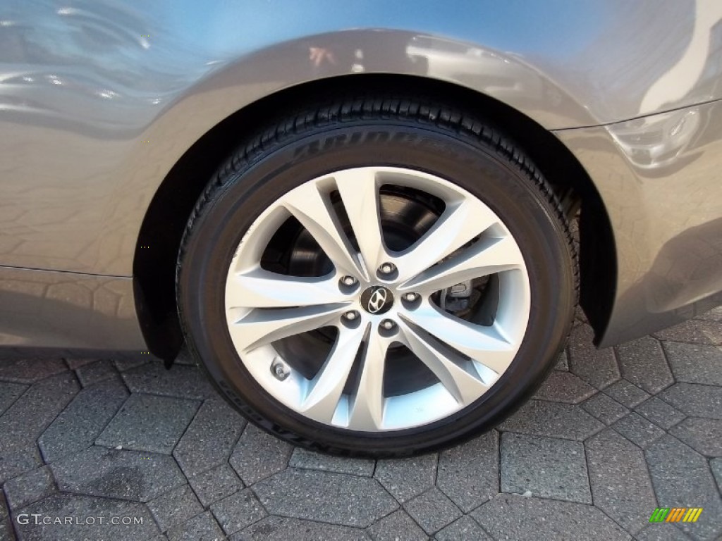 2010 Hyundai Genesis Coupe 3.8 Grand Touring Wheel Photo #58208742