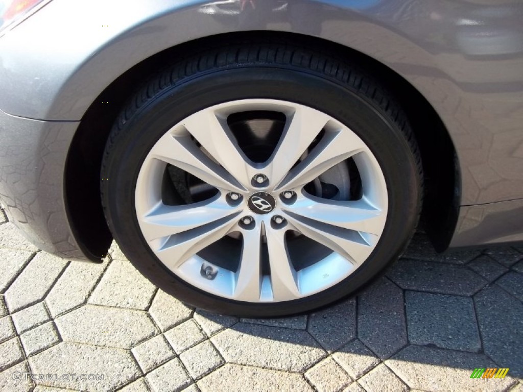 2010 Hyundai Genesis Coupe 3.8 Grand Touring Wheel Photo #58208751