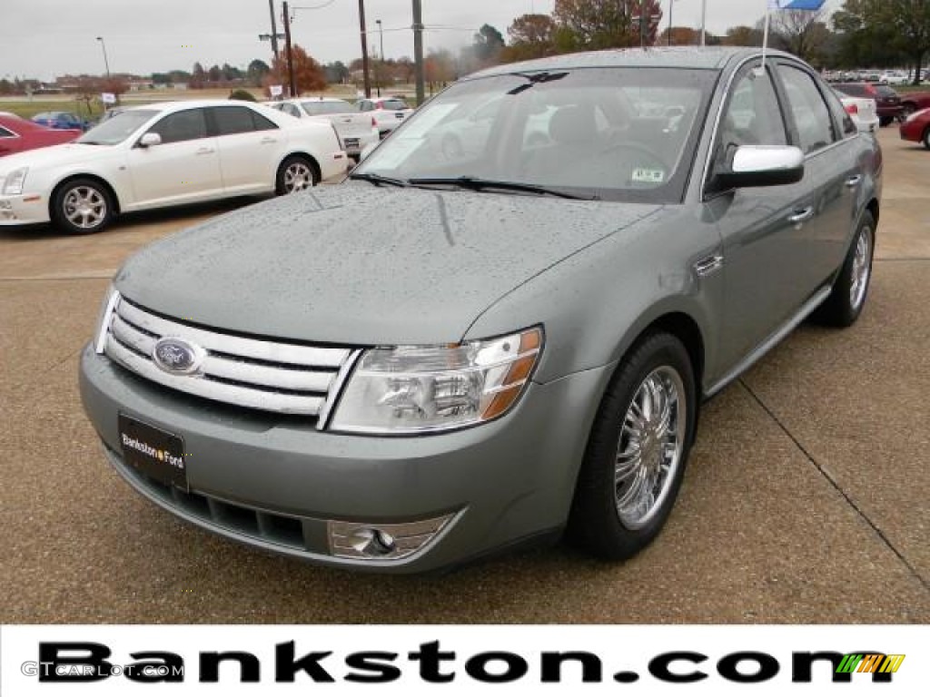 2008 Taurus Limited - Titanium Green Metallic / Medium Light Stone photo #1