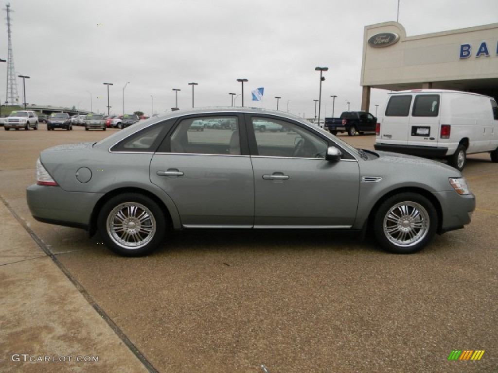 2008 Taurus Limited - Titanium Green Metallic / Medium Light Stone photo #3