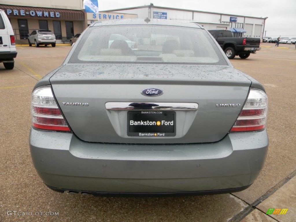 2008 Taurus Limited - Titanium Green Metallic / Medium Light Stone photo #4