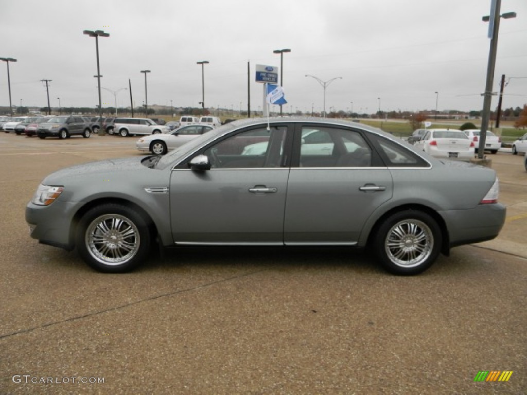 2008 Taurus Limited - Titanium Green Metallic / Medium Light Stone photo #5