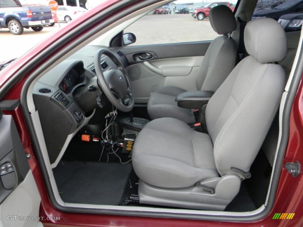 2007 Focus ZX3 SE Coupe - Dark Toreador Red Metallic / Charcoal photo #7