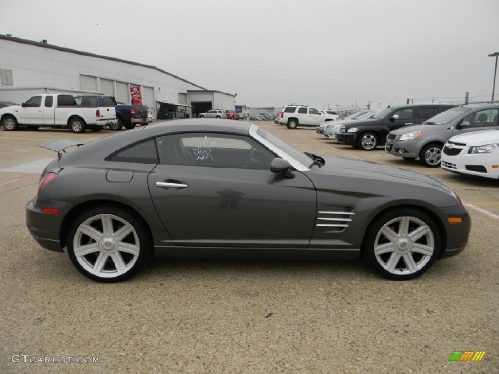 2006 Crossfire Limited Coupe - Machine Gray Metallic / Dark Slate Gray/Medium Slate Gray photo #3