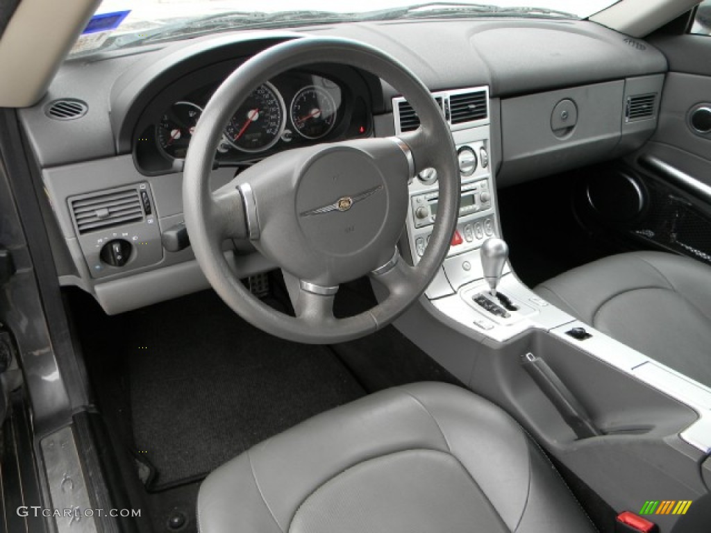 2006 Crossfire Limited Coupe - Machine Gray Metallic / Dark Slate Gray/Medium Slate Gray photo #9