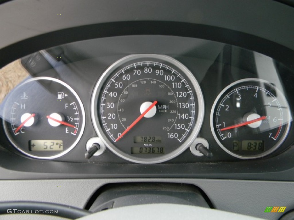 2006 Chrysler Crossfire Limited Coupe Gauges Photo #58210131