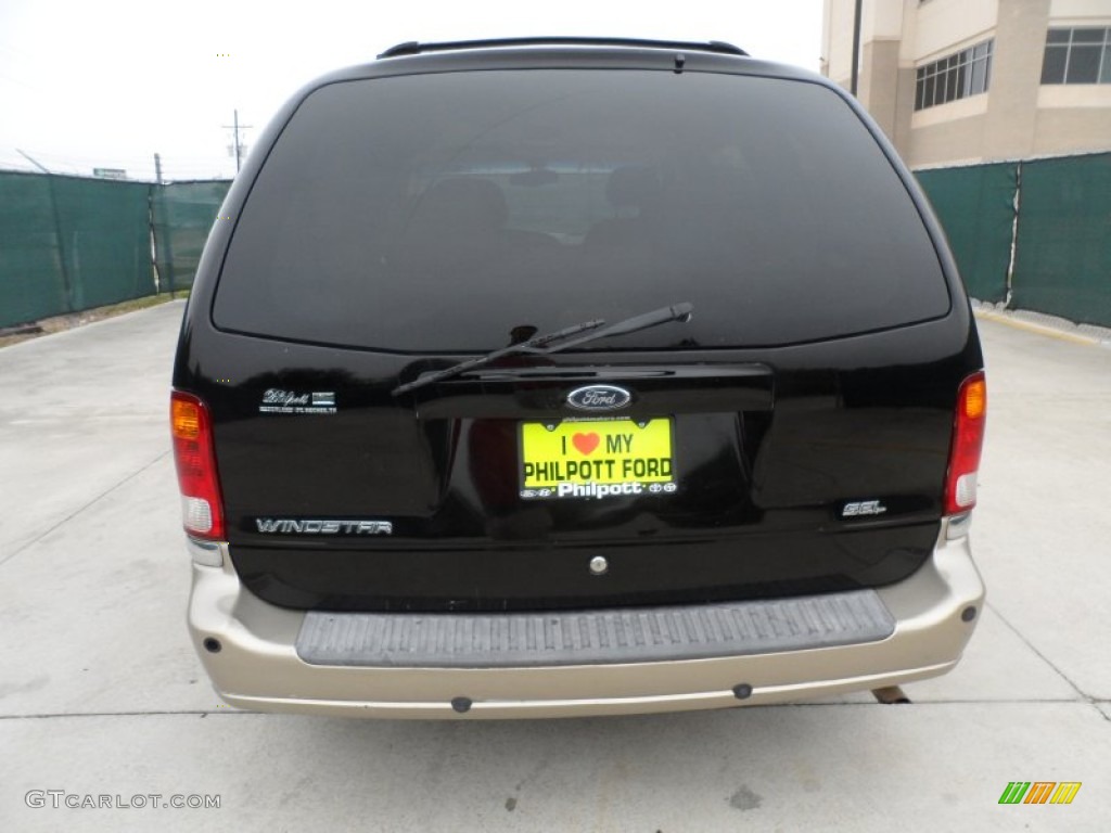 2000 Windstar SEL - Black / Medium Parchment photo #4