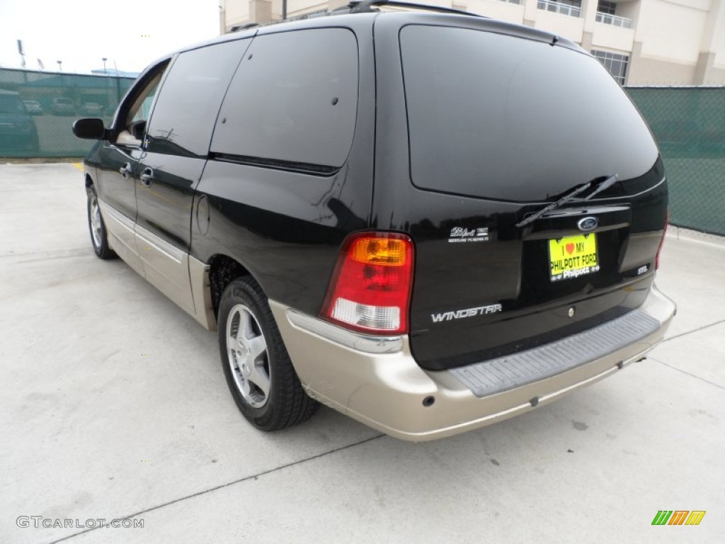 2000 Windstar SEL - Black / Medium Parchment photo #5
