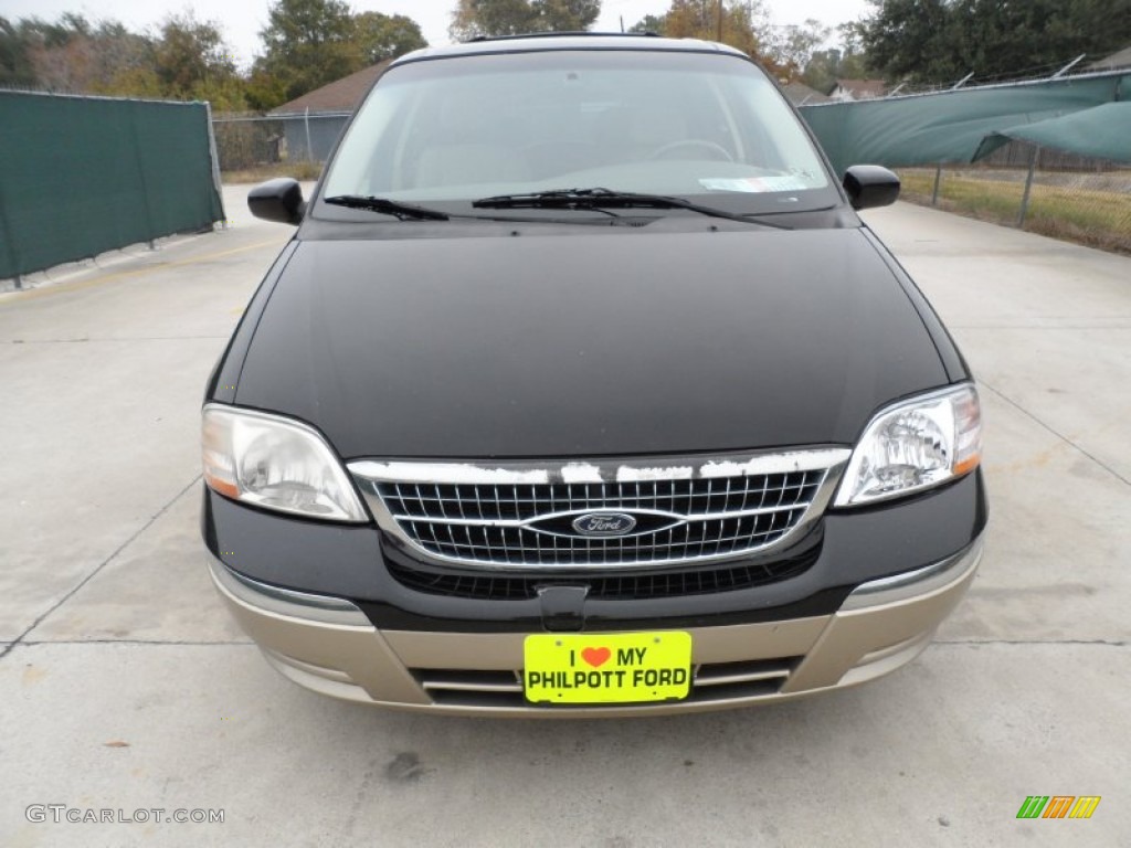 2000 Windstar SEL - Black / Medium Parchment photo #8