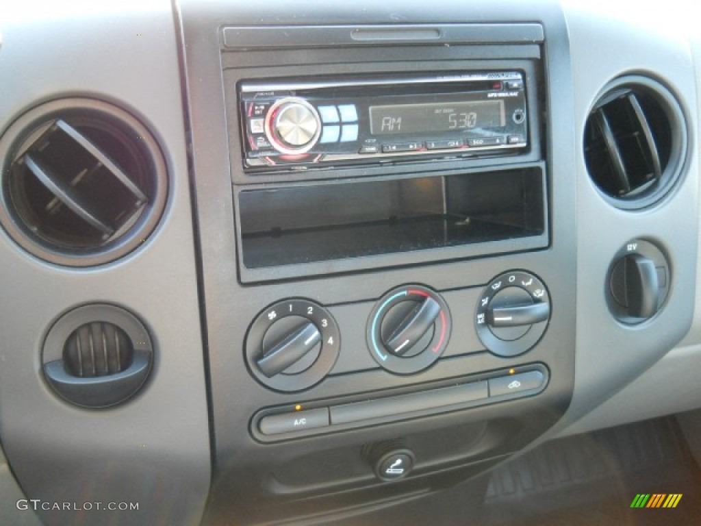 2006 F150 XL SuperCab 4x4 - Dark Shadow Grey Metallic / Medium/Dark Flint photo #11