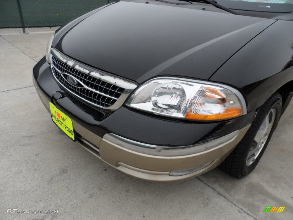 2000 Windstar SEL - Black / Medium Parchment photo #11