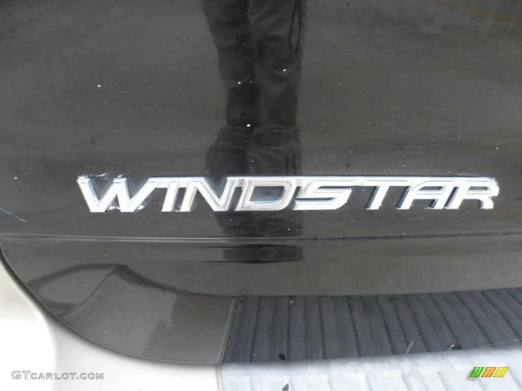 2000 Windstar SEL - Black / Medium Parchment photo #22