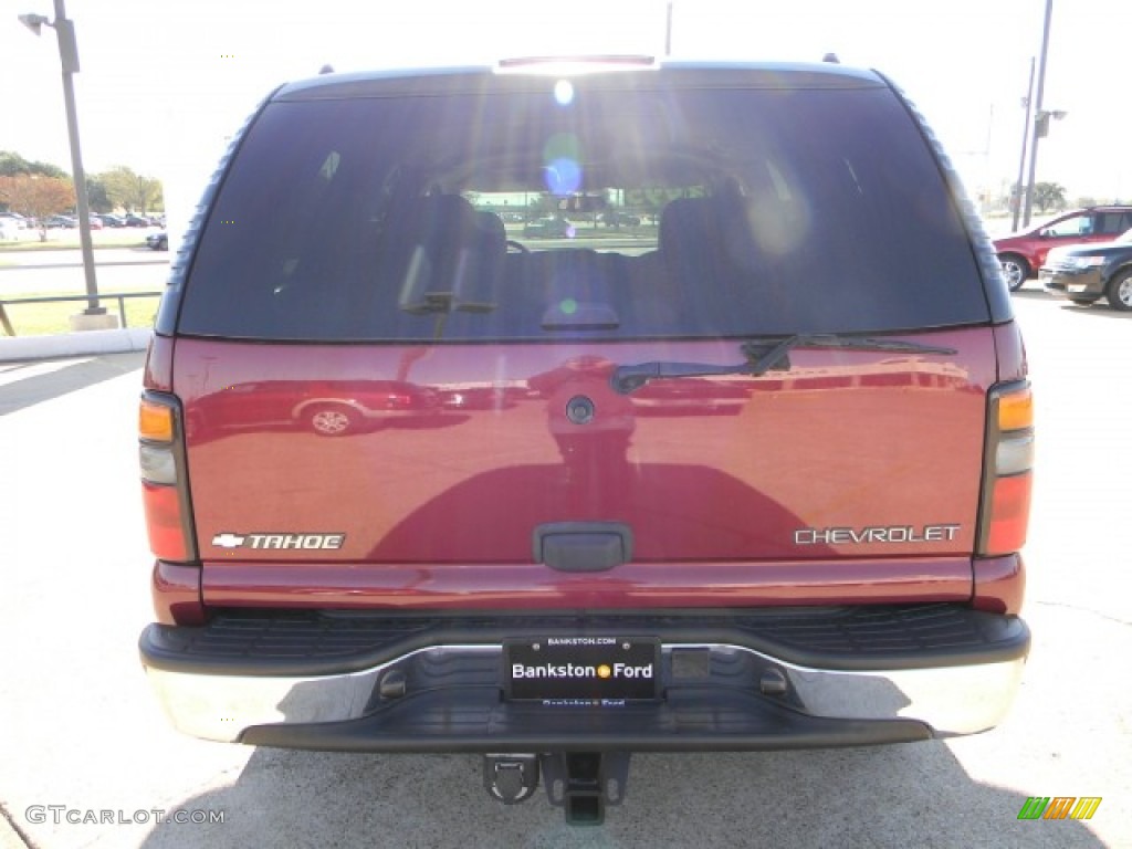 2005 Tahoe LS - Sport Red Metallic / Tan/Neutral photo #4