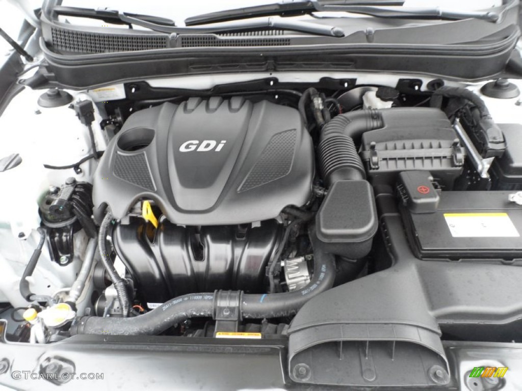 2011 Hyundai Sonata GLS 2.4 Liter GDI DOHC 16-Valve CVVT 4 Cylinder Engine Photo #58210778