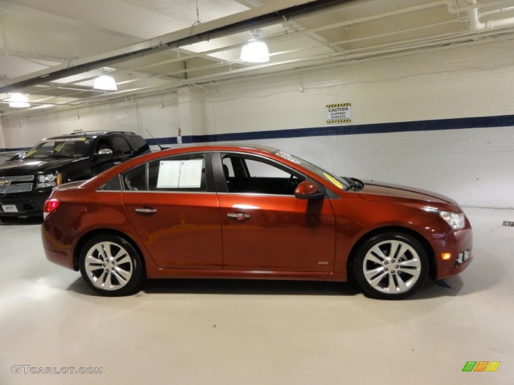 Crystal Red Metallic Tintcoat 2011 Chevrolet Cruze LTZ/RS Exterior Photo #58211062