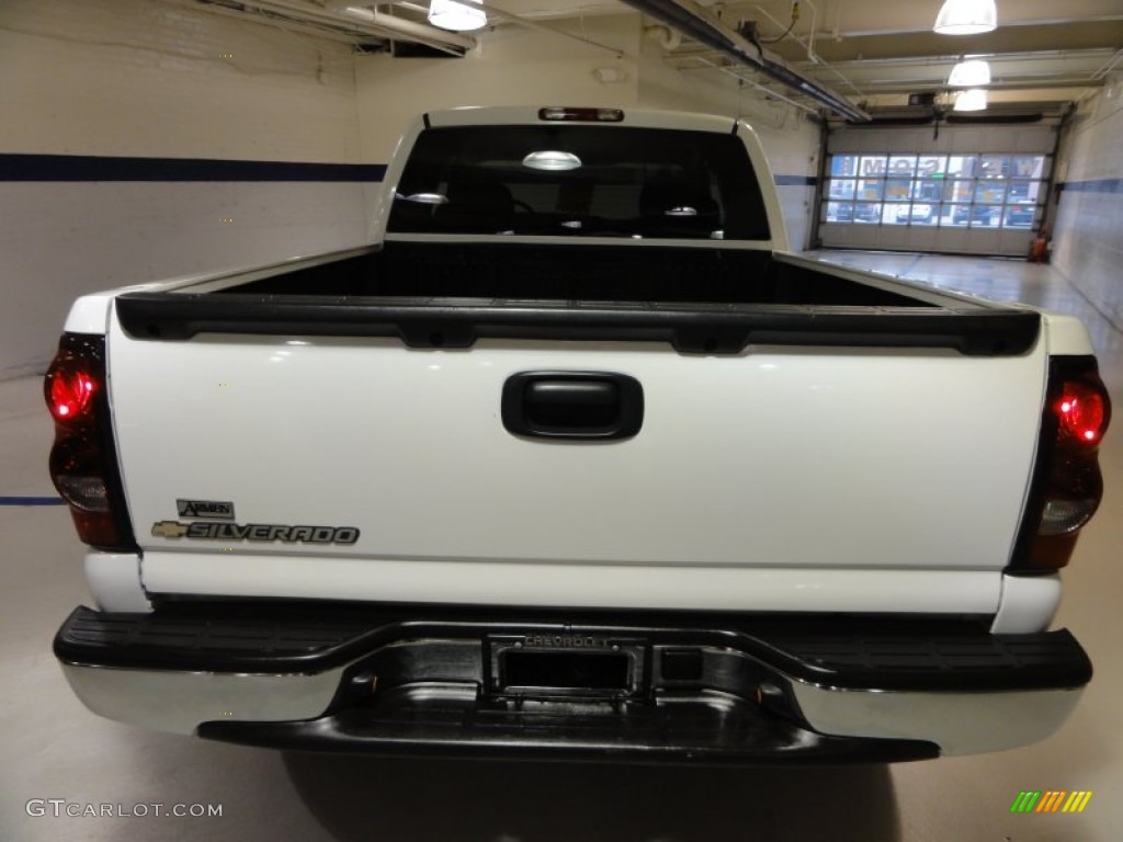 2007 Silverado 1500 Classic LT Extended Cab 4x4 - Summit White / Dark Charcoal photo #9