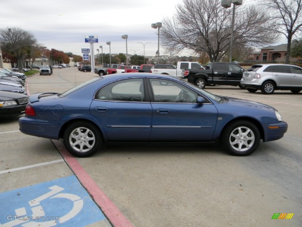 2002 Sable LS Premium Sedan - Medium True Blue Metallic / Medium Graphite photo #3