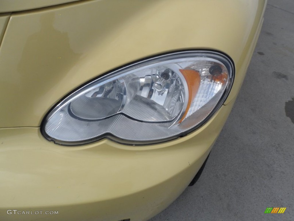 2007 PT Cruiser Limited - Pastel Yellow / Pastel Pebble Beige photo #10