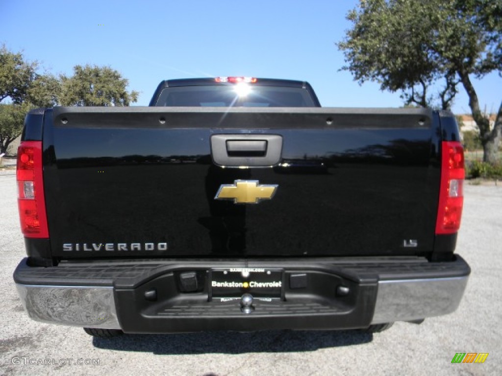 2011 Silverado 1500 Regular Cab - Black / Dark Titanium photo #4