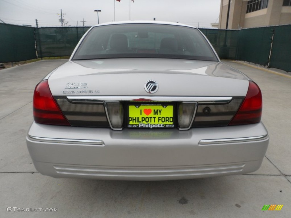 2006 Grand Marquis LS - Silver Birch Metallic / Charcoal Black photo #4