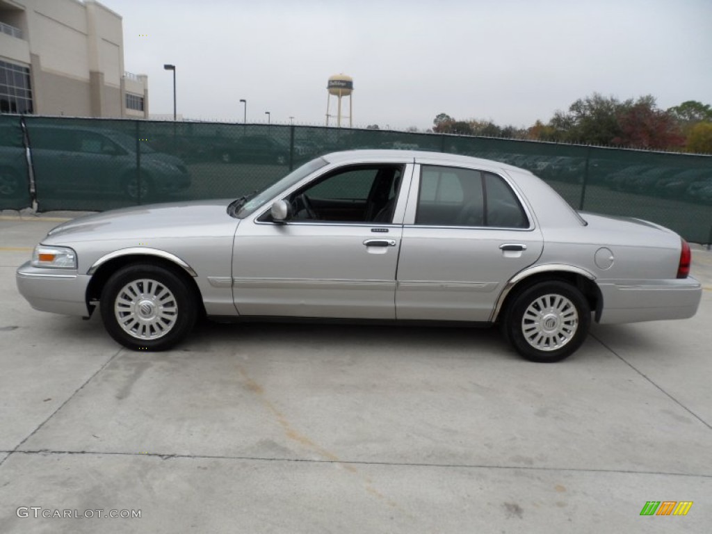2006 Grand Marquis LS - Silver Birch Metallic / Charcoal Black photo #6