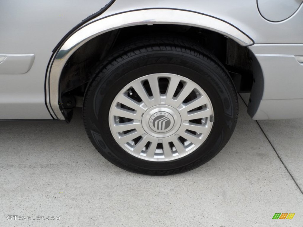 2006 Grand Marquis LS - Silver Birch Metallic / Charcoal Black photo #12