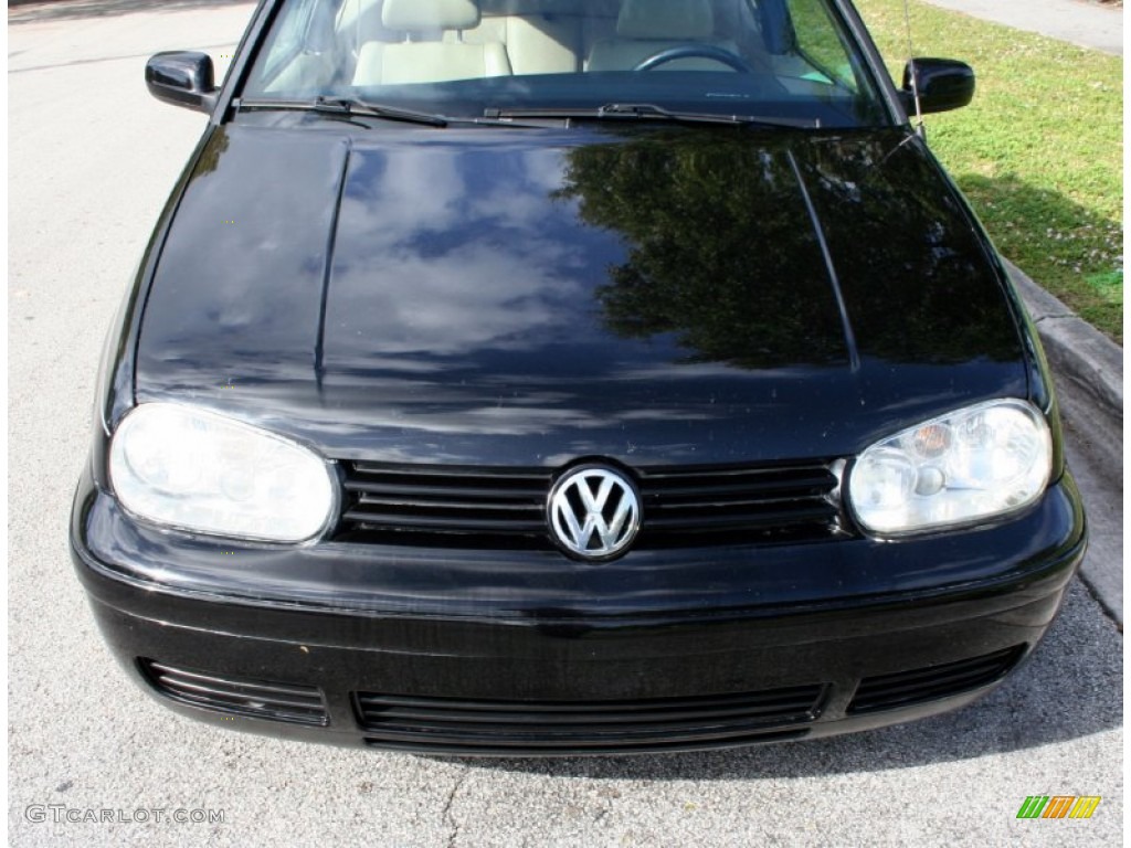 2002 Cabrio GLX - Black / Grey photo #19