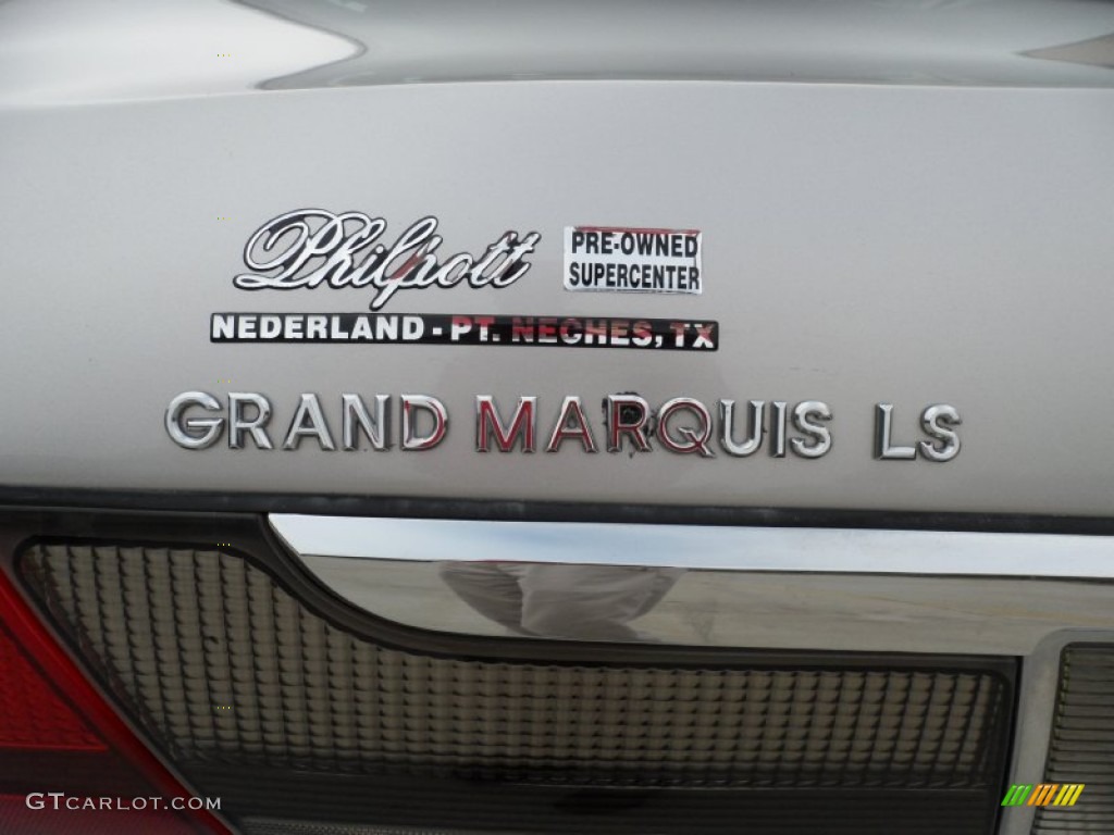 2006 Grand Marquis LS - Silver Birch Metallic / Charcoal Black photo #17