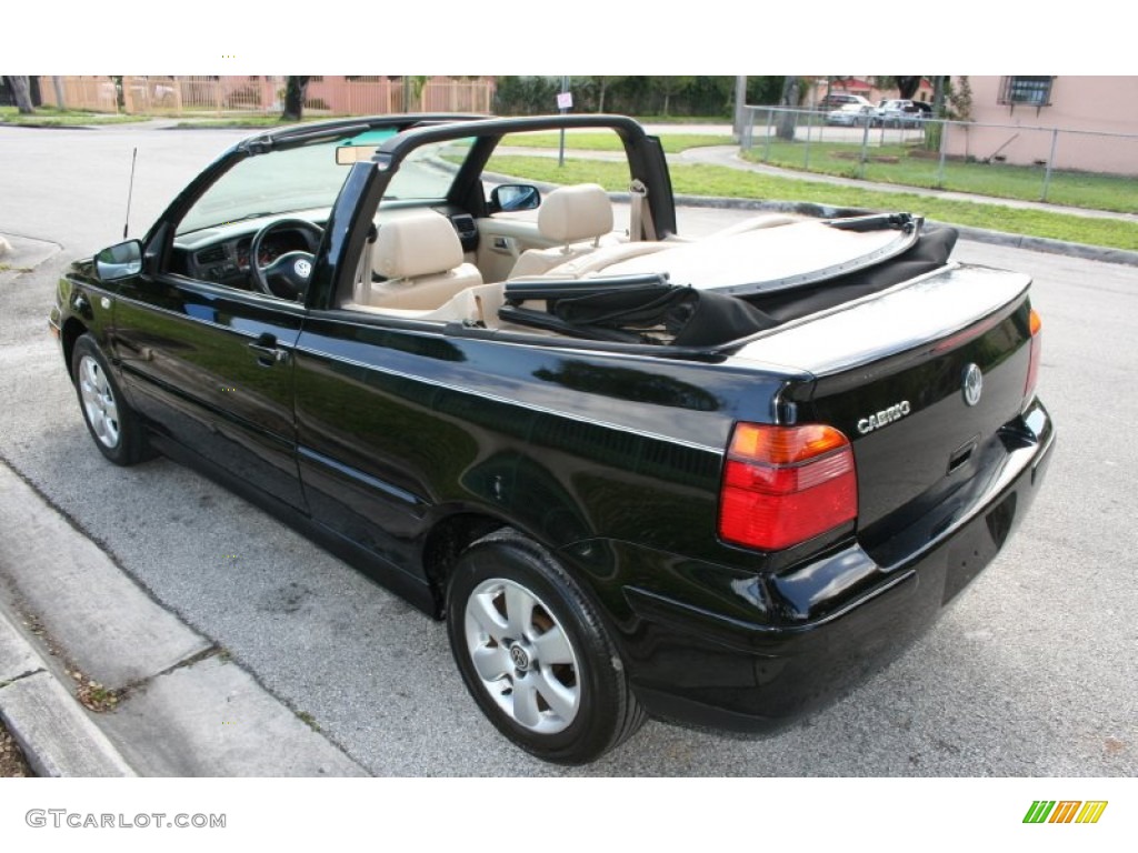 2002 Cabrio GLX - Black / Grey photo #23