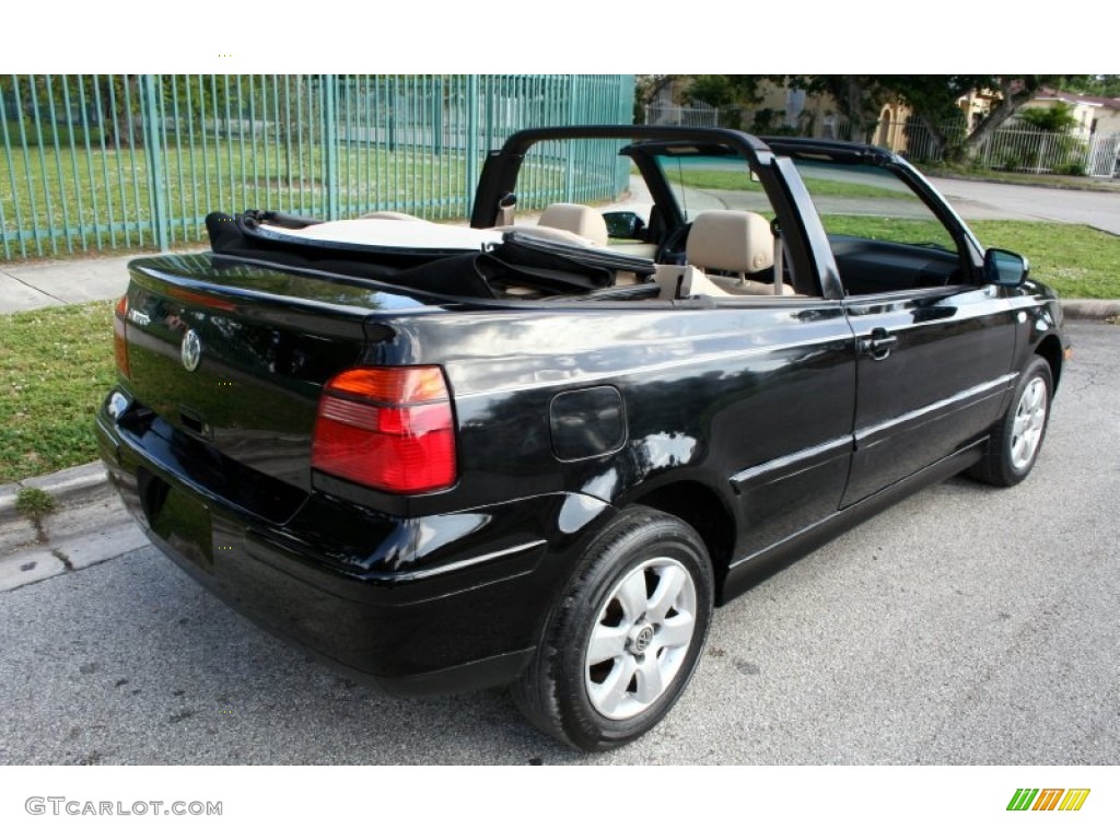 2002 Cabrio GLX - Black / Grey photo #24