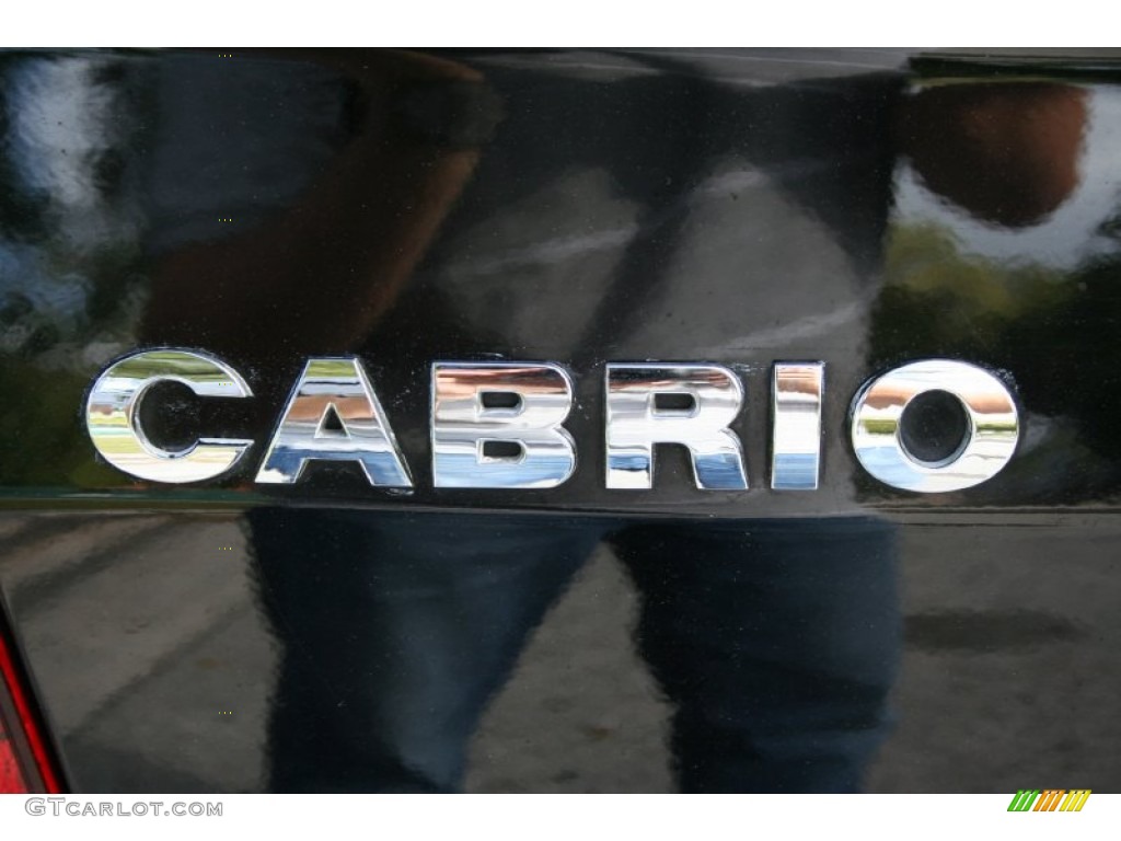 2002 Cabrio GLX - Black / Grey photo #26