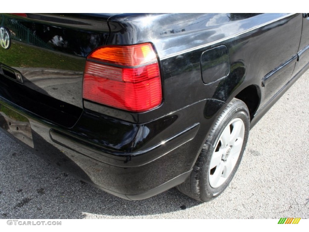 2002 Cabrio GLX - Black / Grey photo #32