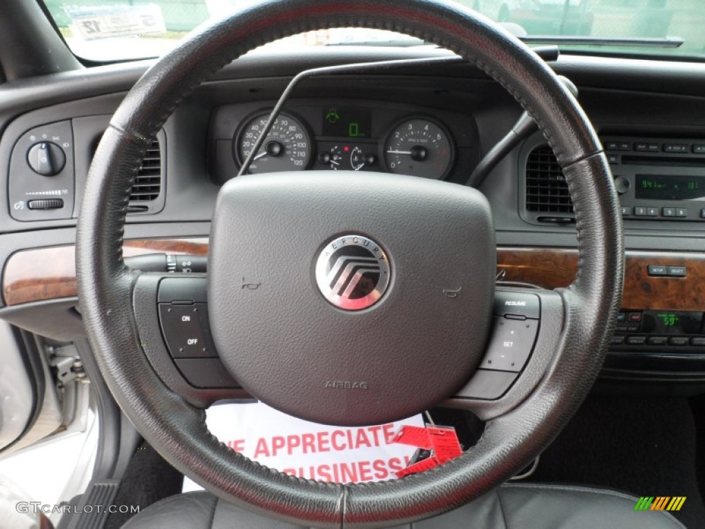 2006 Grand Marquis LS - Silver Birch Metallic / Charcoal Black photo #33