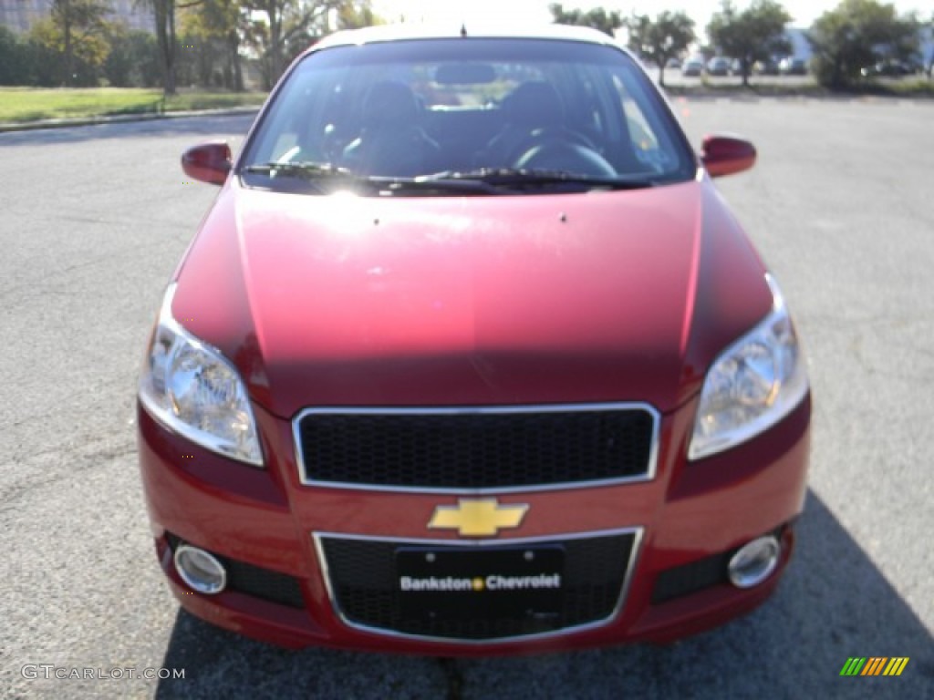 2011 Aveo Aveo5 LT - Sport Red / Charcoal photo #2