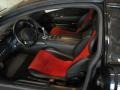 Nero Perseus/Rosso 2003 Lamborghini Murcielago Coupe Interior Color