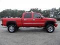 2007 Fire Red GMC Sierra 2500HD Classic SLT Crew Cab 4x4  photo #3